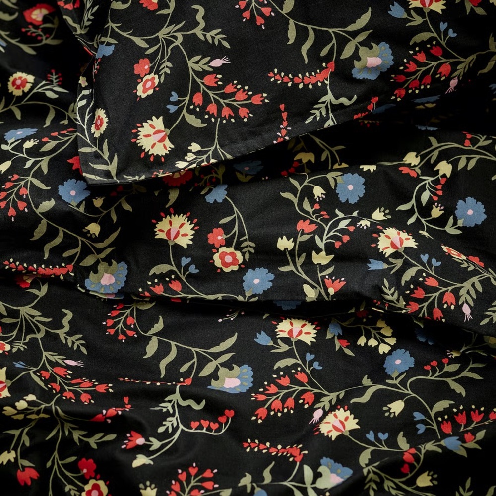 Floral Patterned Duvet Cover Set - Picture 2 of 8